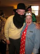 Chabad Shul Purim Feast